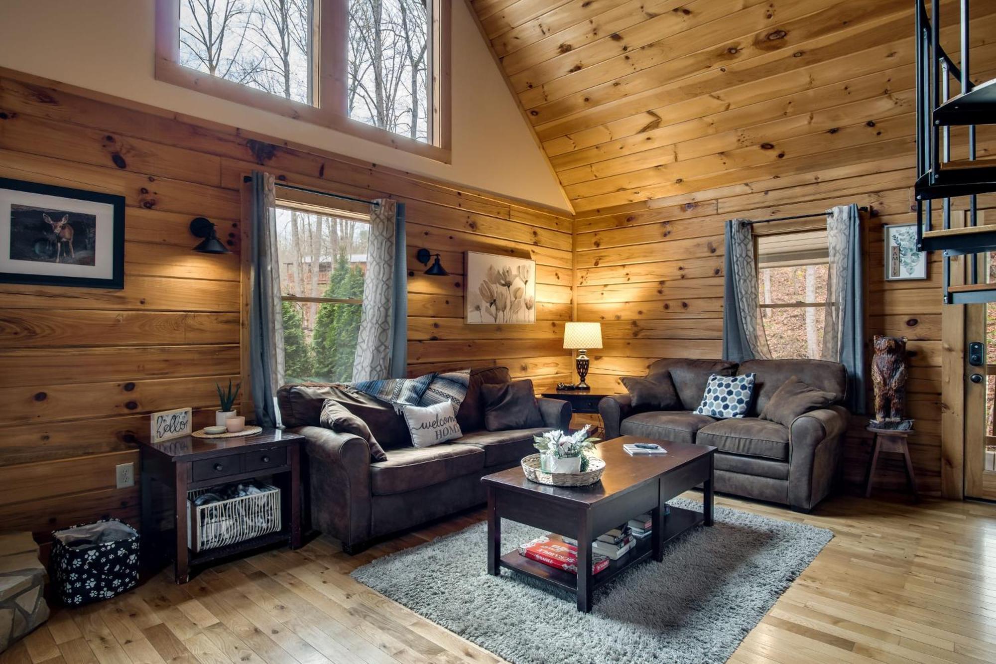 Cozy Cabin Retreat: Tiny Trotter Bryson City Exterior photo