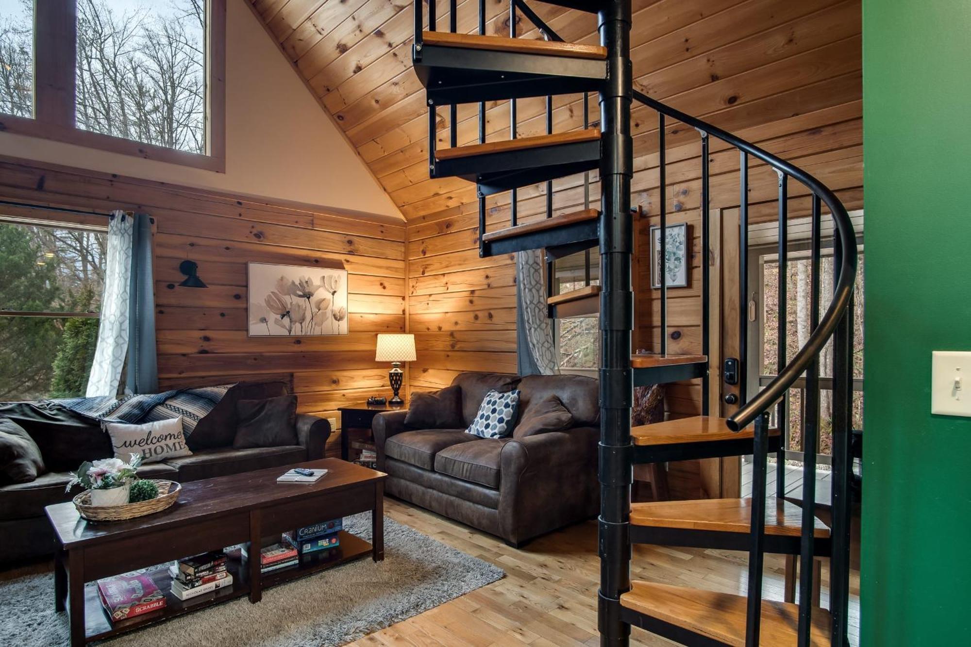 Cozy Cabin Retreat: Tiny Trotter Bryson City Exterior photo