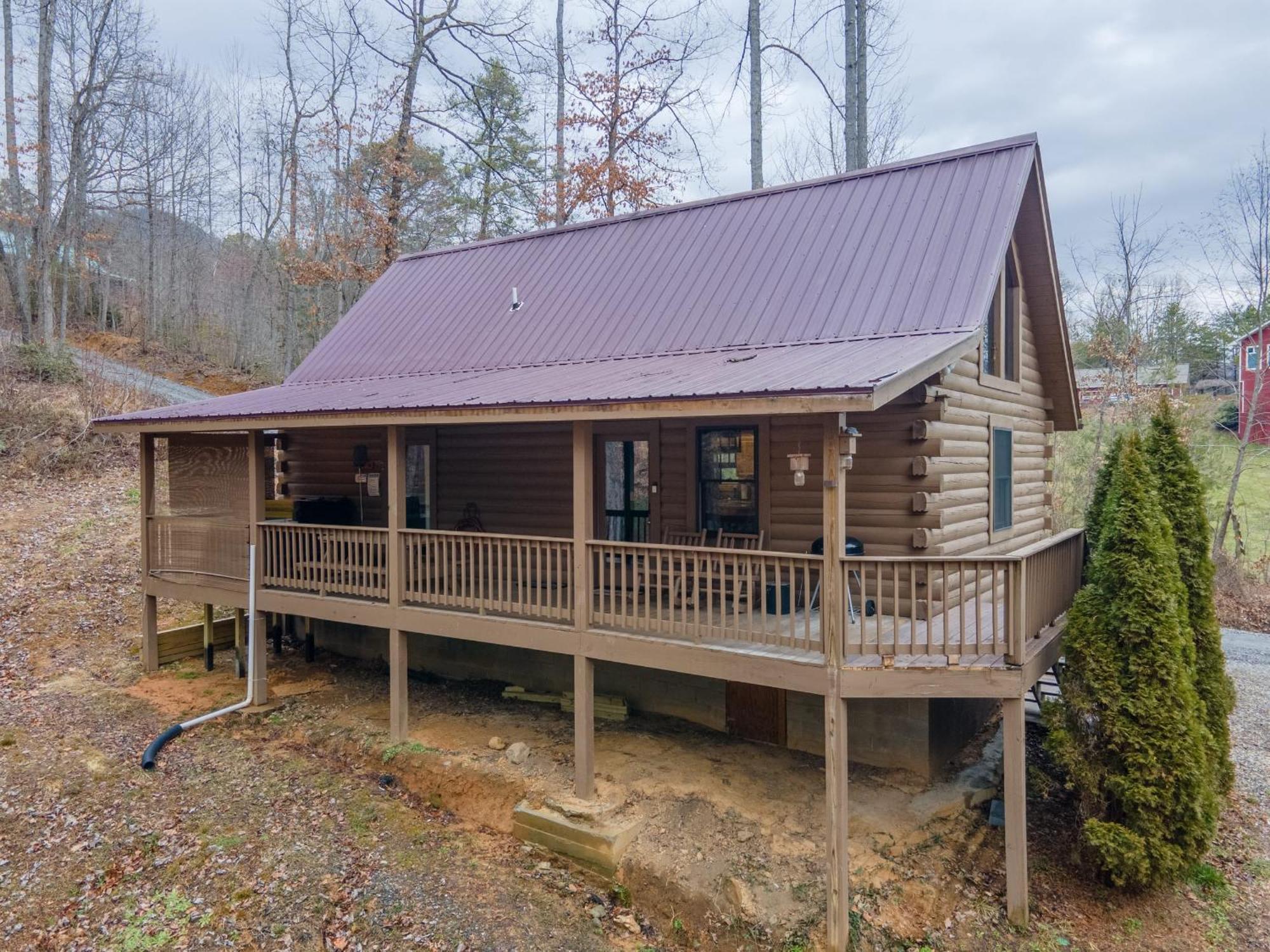 Cozy Cabin Retreat: Tiny Trotter Bryson City Exterior photo